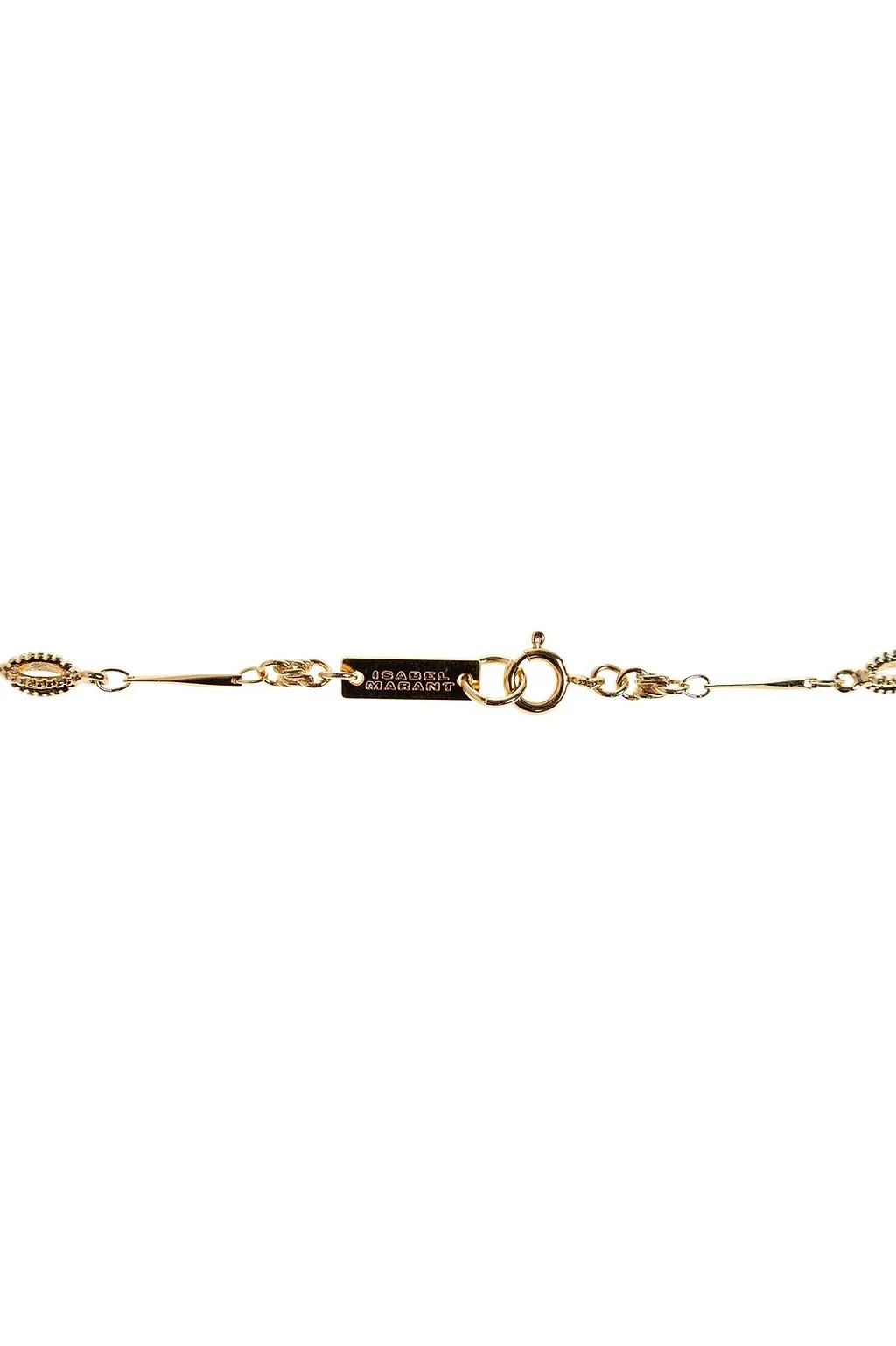 Isabel Marant Embellished Chain Linked Necklace