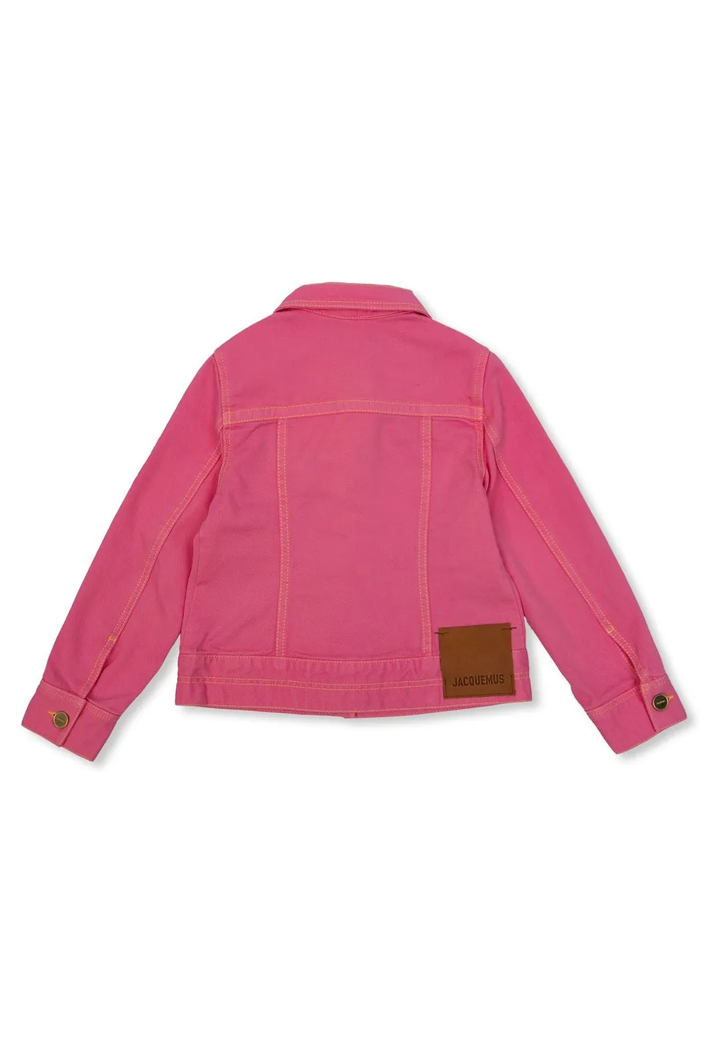 Jacquemus L'enfant Logo Patch Buttoned Denim Jacket