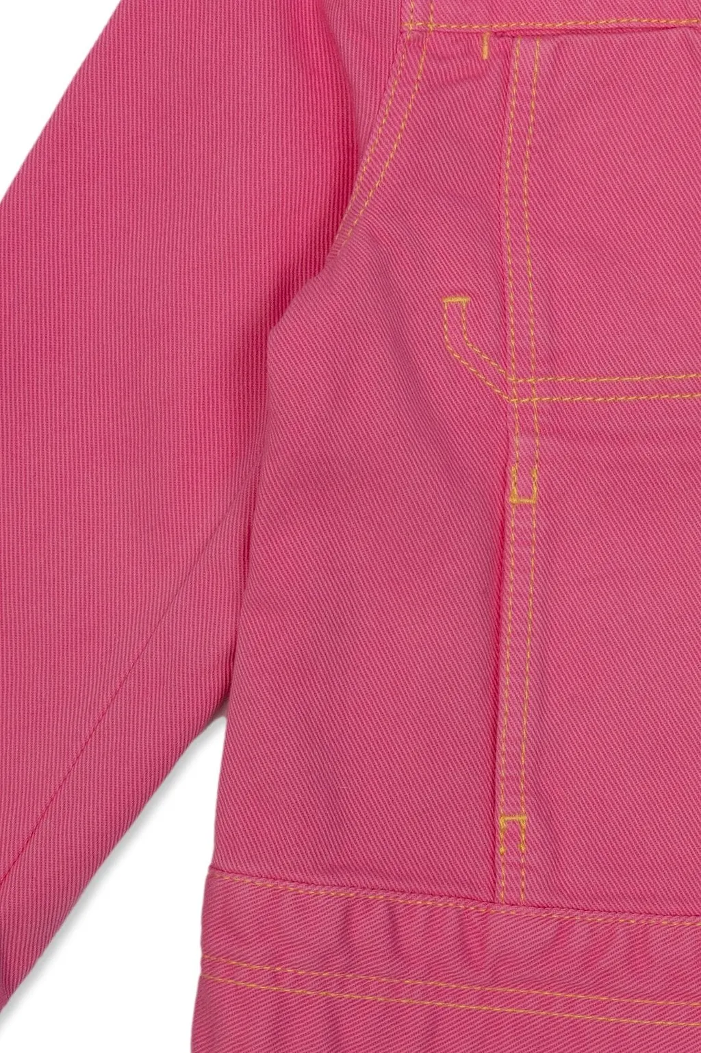 Jacquemus L'enfant Logo Patch Buttoned Denim Jacket