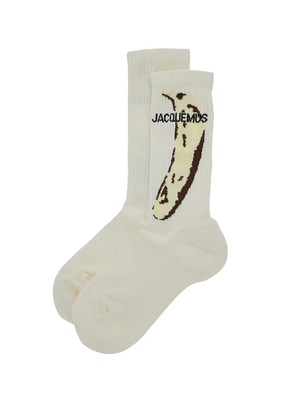 Jacquemus Logo Intarsia Knit Socks