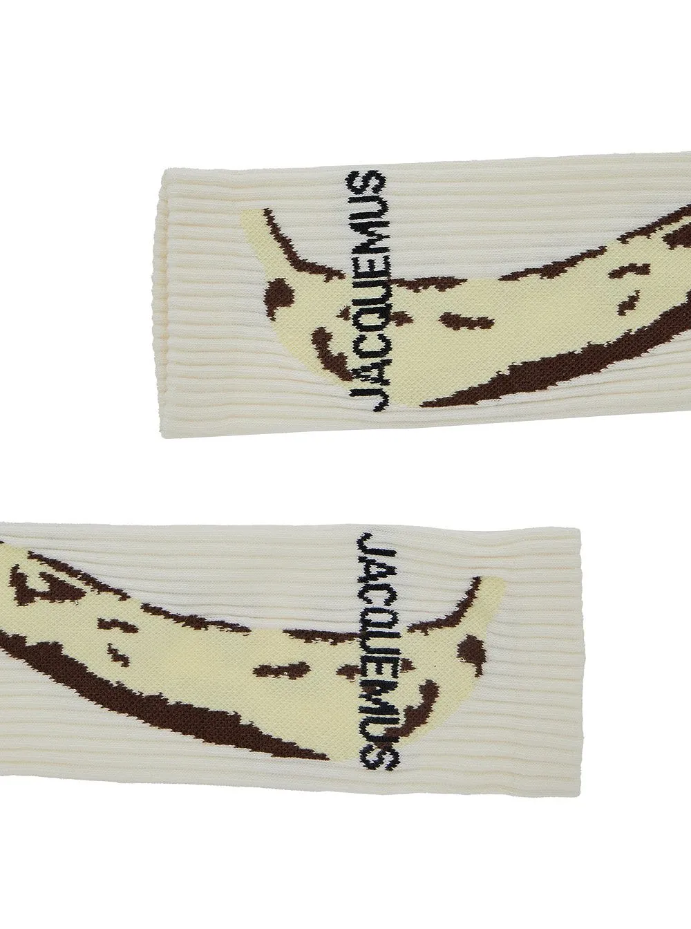 Jacquemus Logo Intarsia Knit Socks