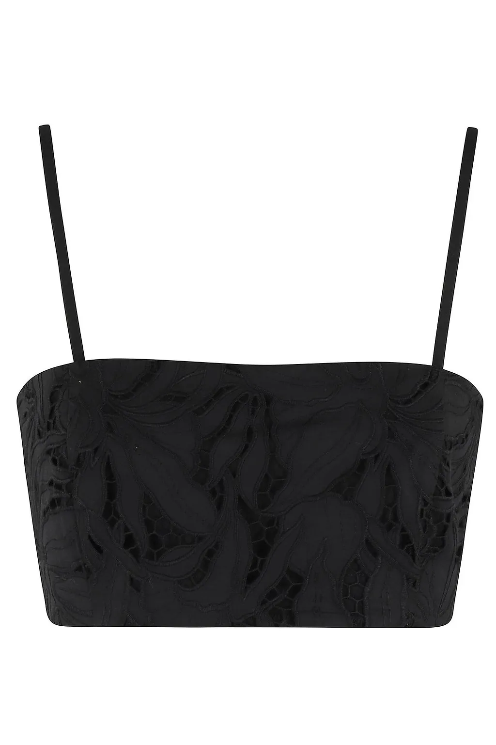 Isabelle Blanche Embroidered Bustier Top
