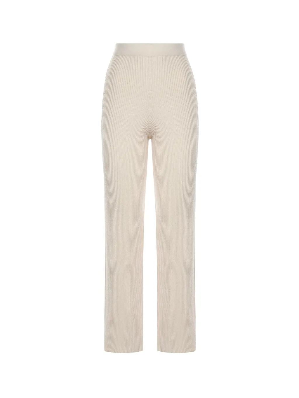 Ribbed Knitted Trousers