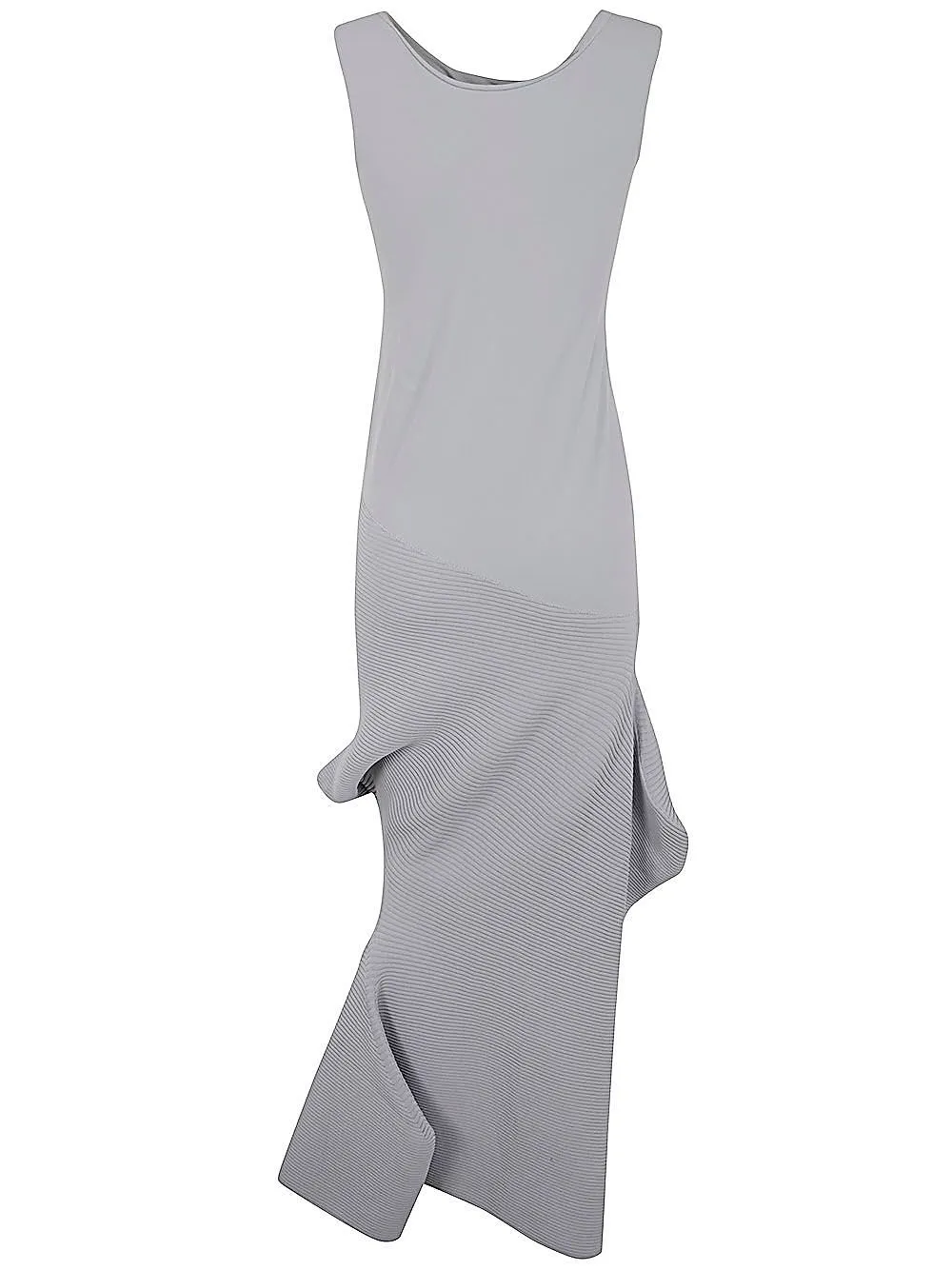 Issey Miyake Asymmetric Sleeveless Dress