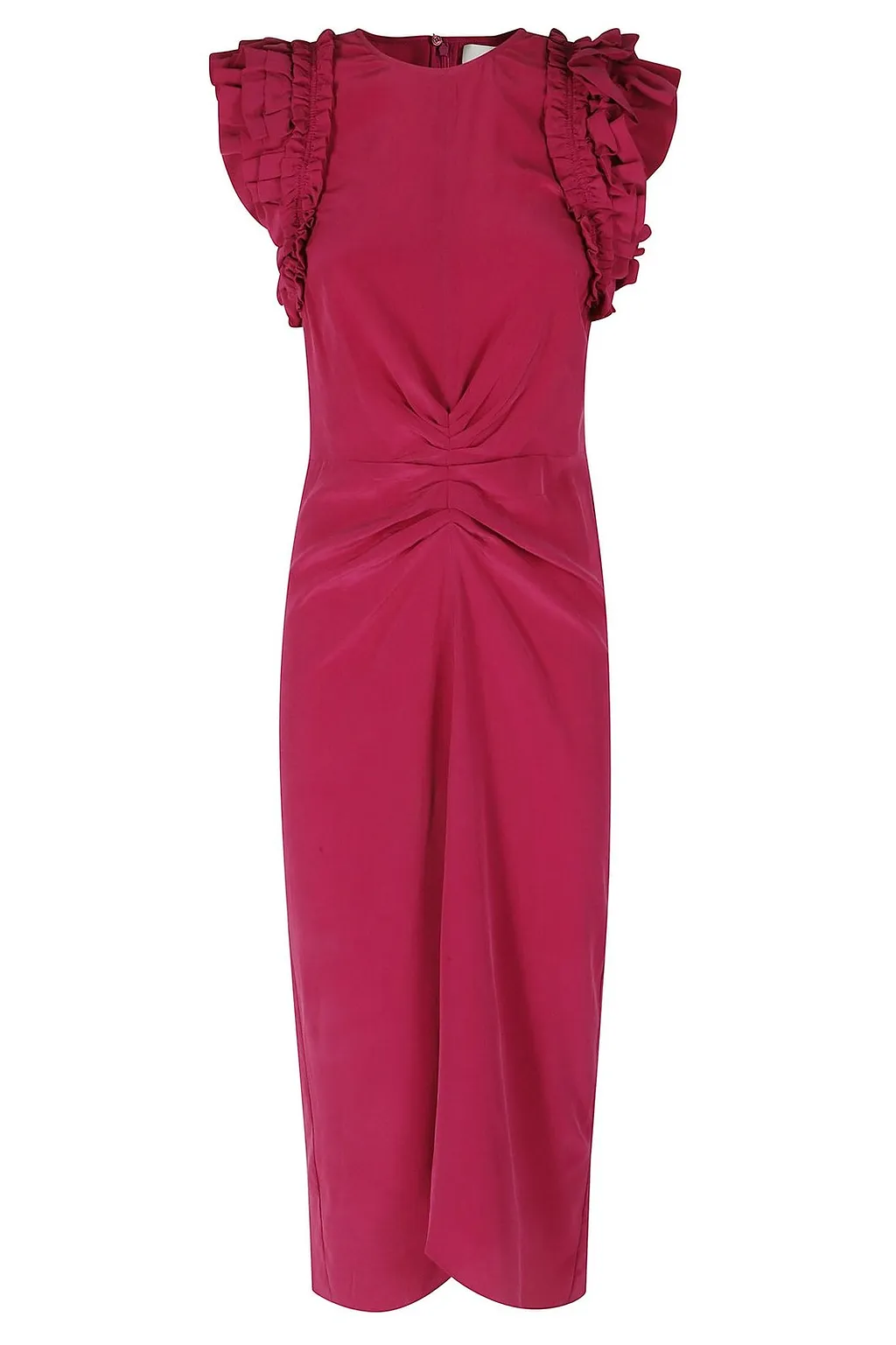 Isabel Marant Teriany Ruffled Midi Dress