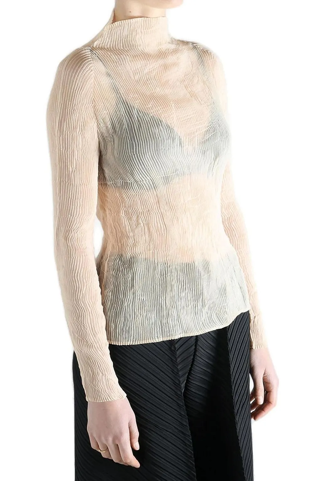 Issey Miyake Chiffon Twist 1 Top