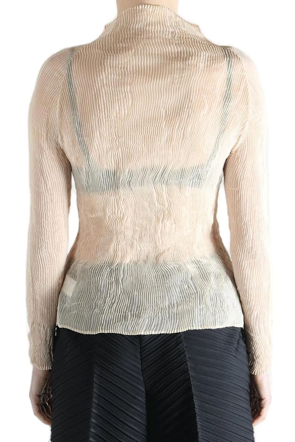 Issey Miyake Chiffon Twist 1 Top