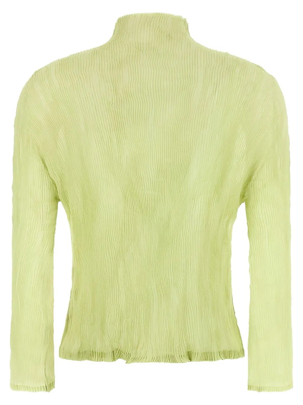 Issey Miyake Chiffon Twist 1 Zip Cardigan