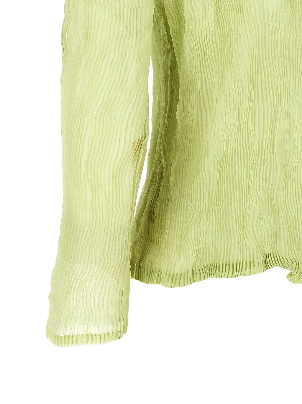 Issey Miyake Chiffon Twist 1 Zip Cardigan