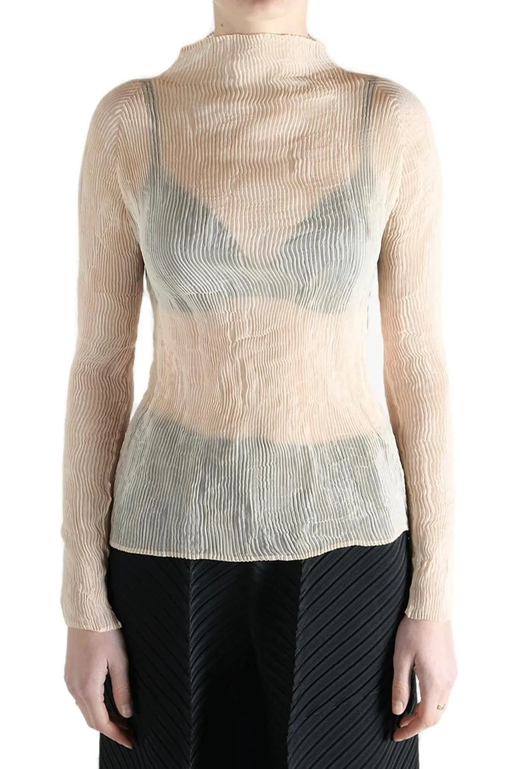 Issey Miyake Chiffon Twist 1 Top