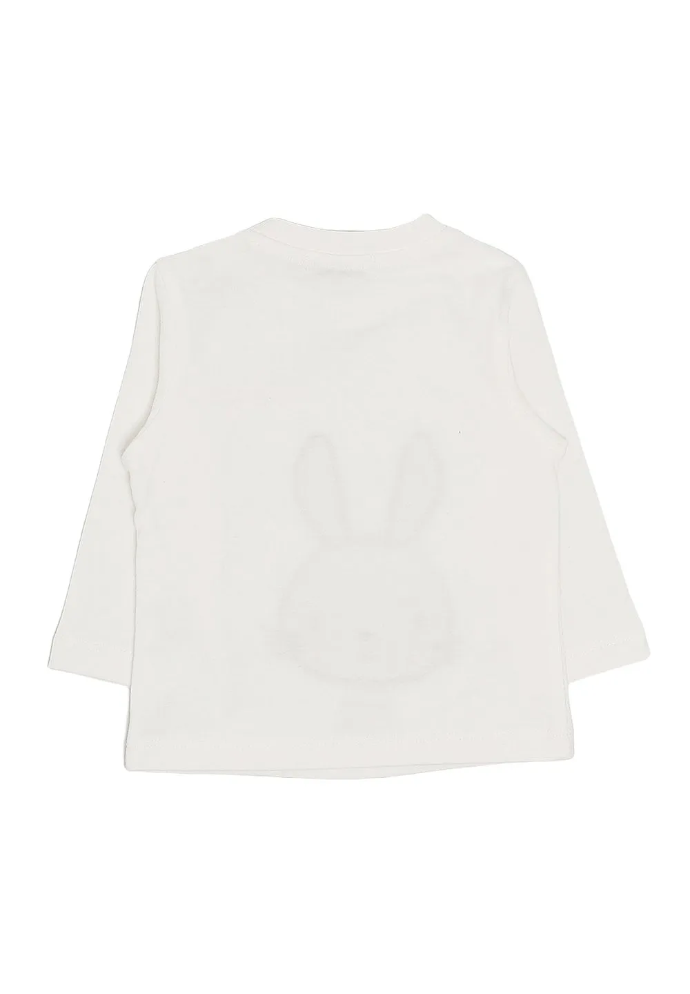 Jeckerson Junior Bunny Print Crewneck T-Shirt