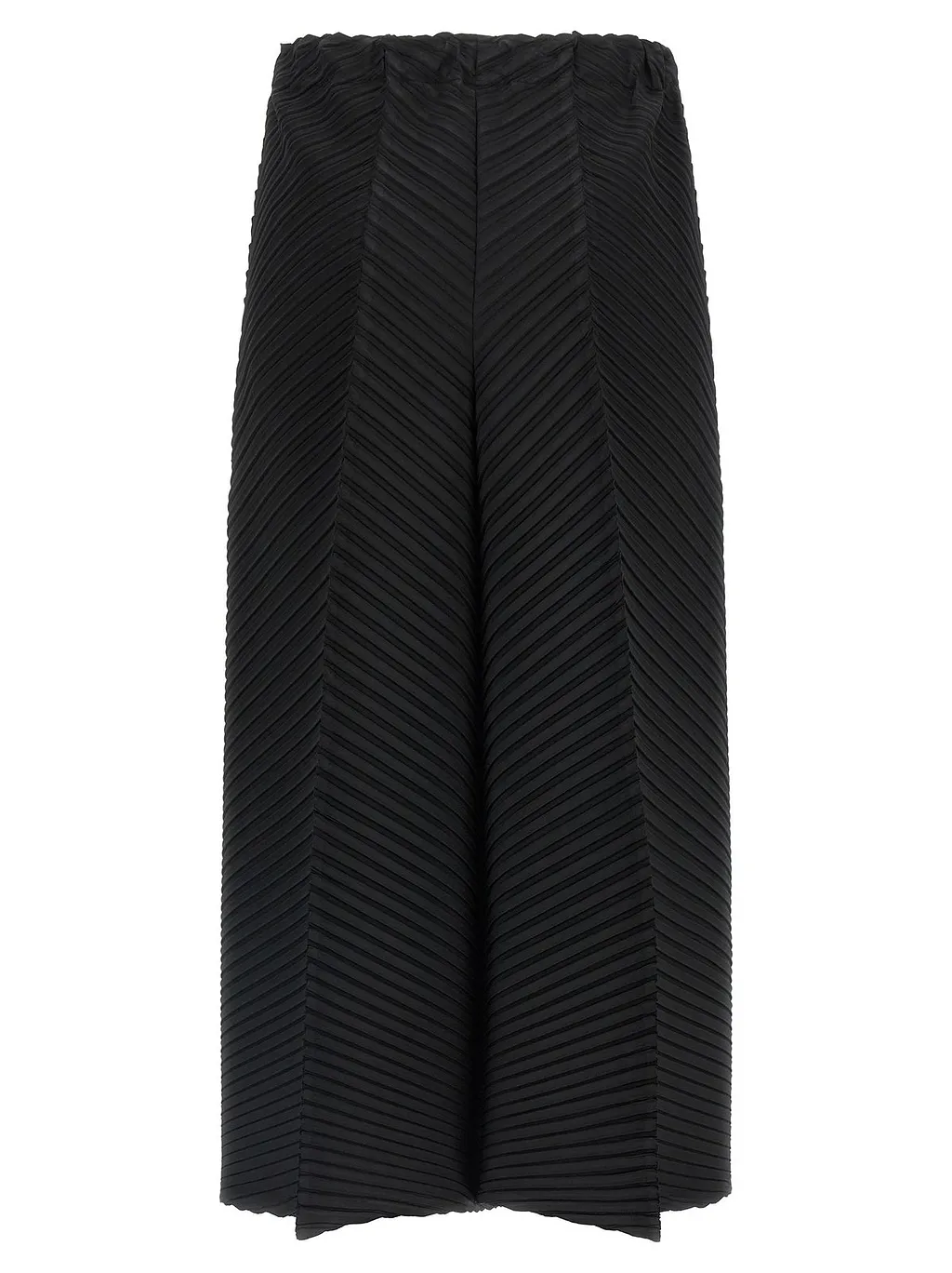 Plaster Pleats Solid Pants