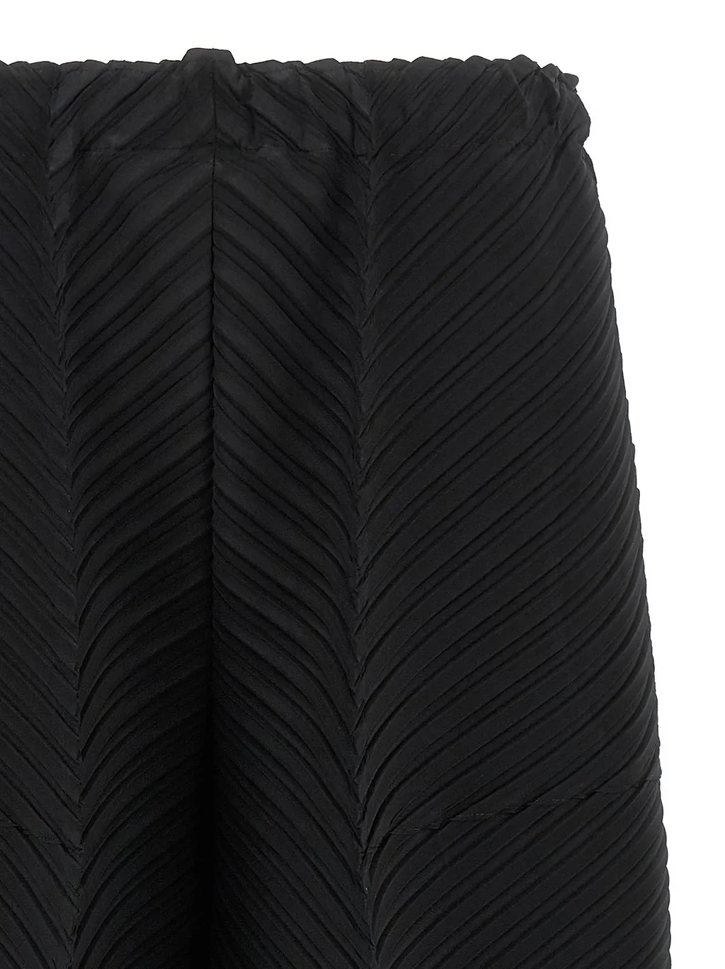 Plaster Pleats Solid Pants