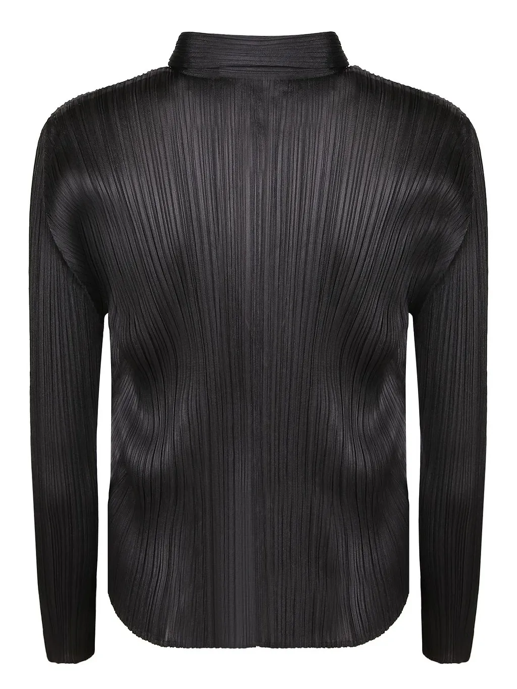 Pleated Button-Up Top