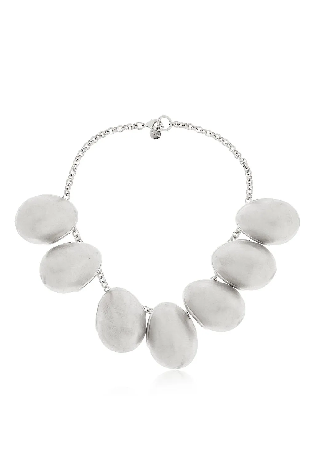 Oval Shape Raisin Detailed Necklace