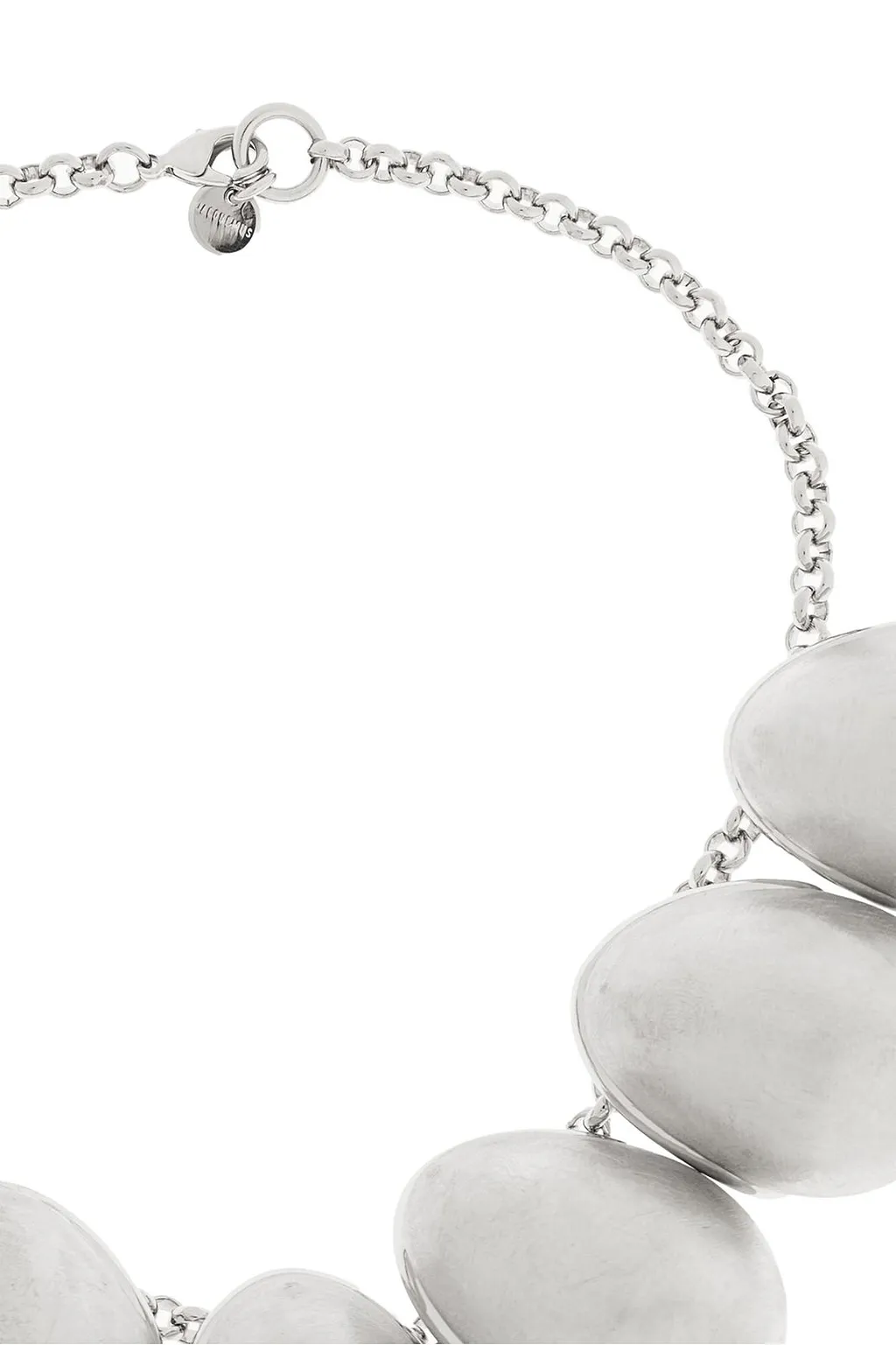 Oval Shape Raisin Detailed Necklace