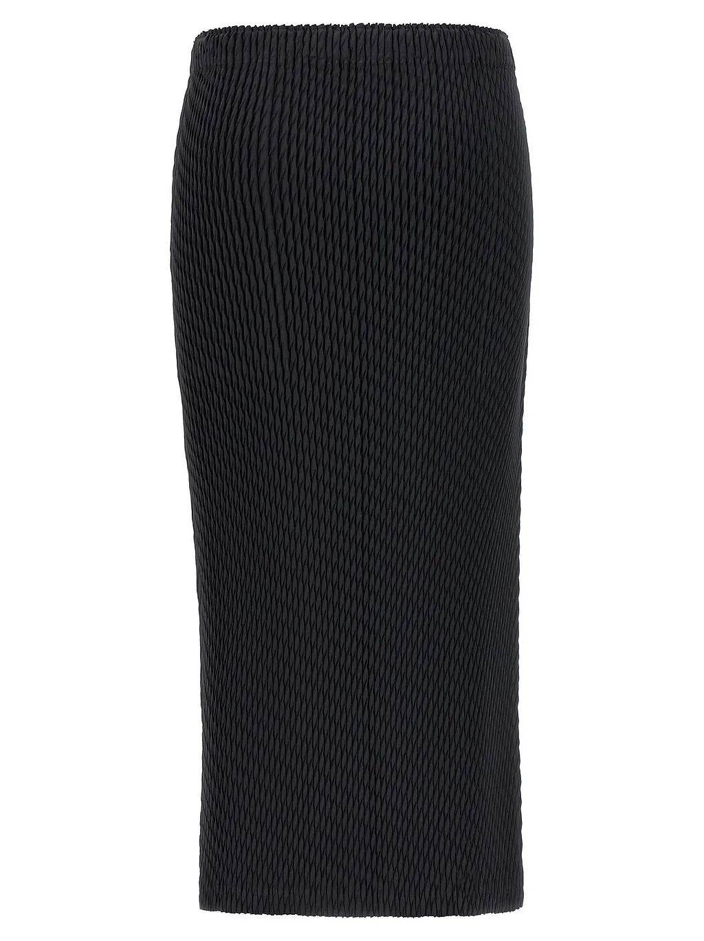 Sleek Pleated Midi Skirt