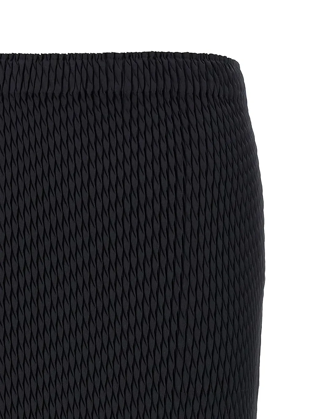 Sleek Pleated Midi Skirt