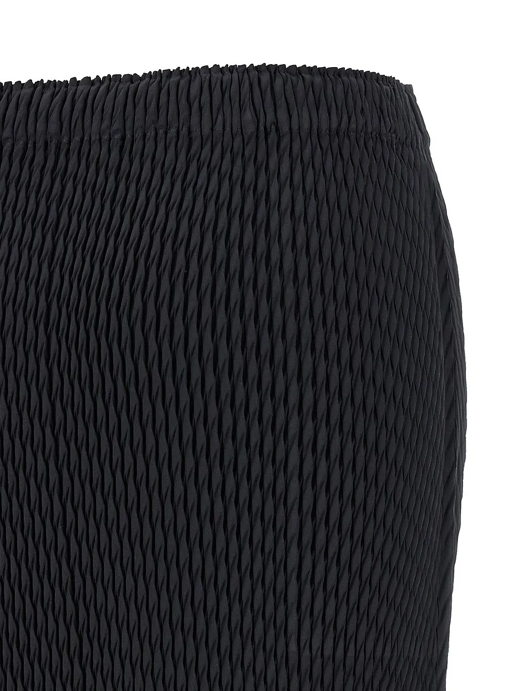Sleek Pleated Midi Skirt