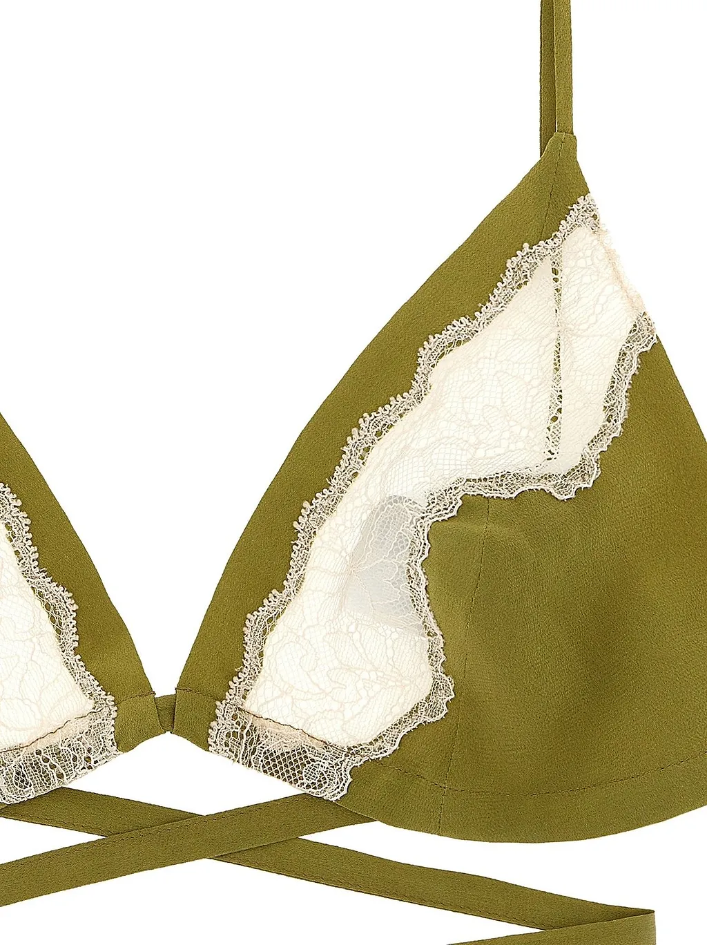 Anna Lace Wrap Triangle Bra