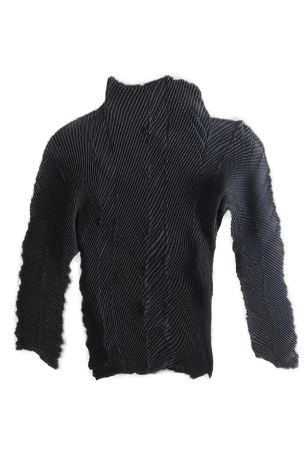 Issey Miyake Zigzag Pleated Top