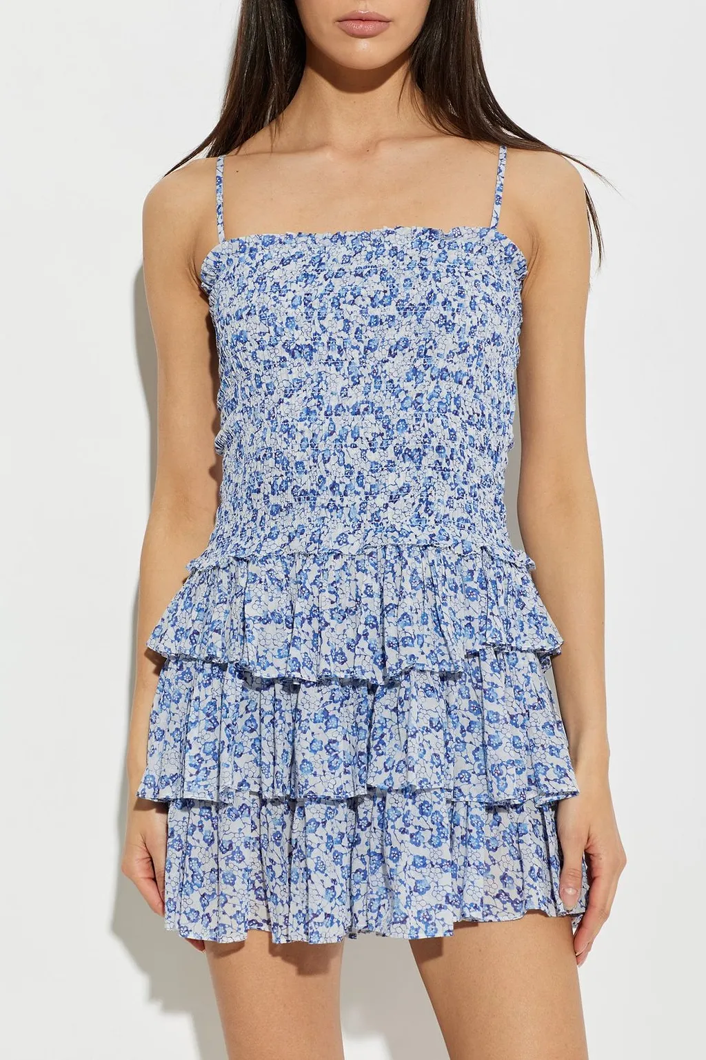 Isabel Marant ÉToile Elodie Ruffled Mini Dress