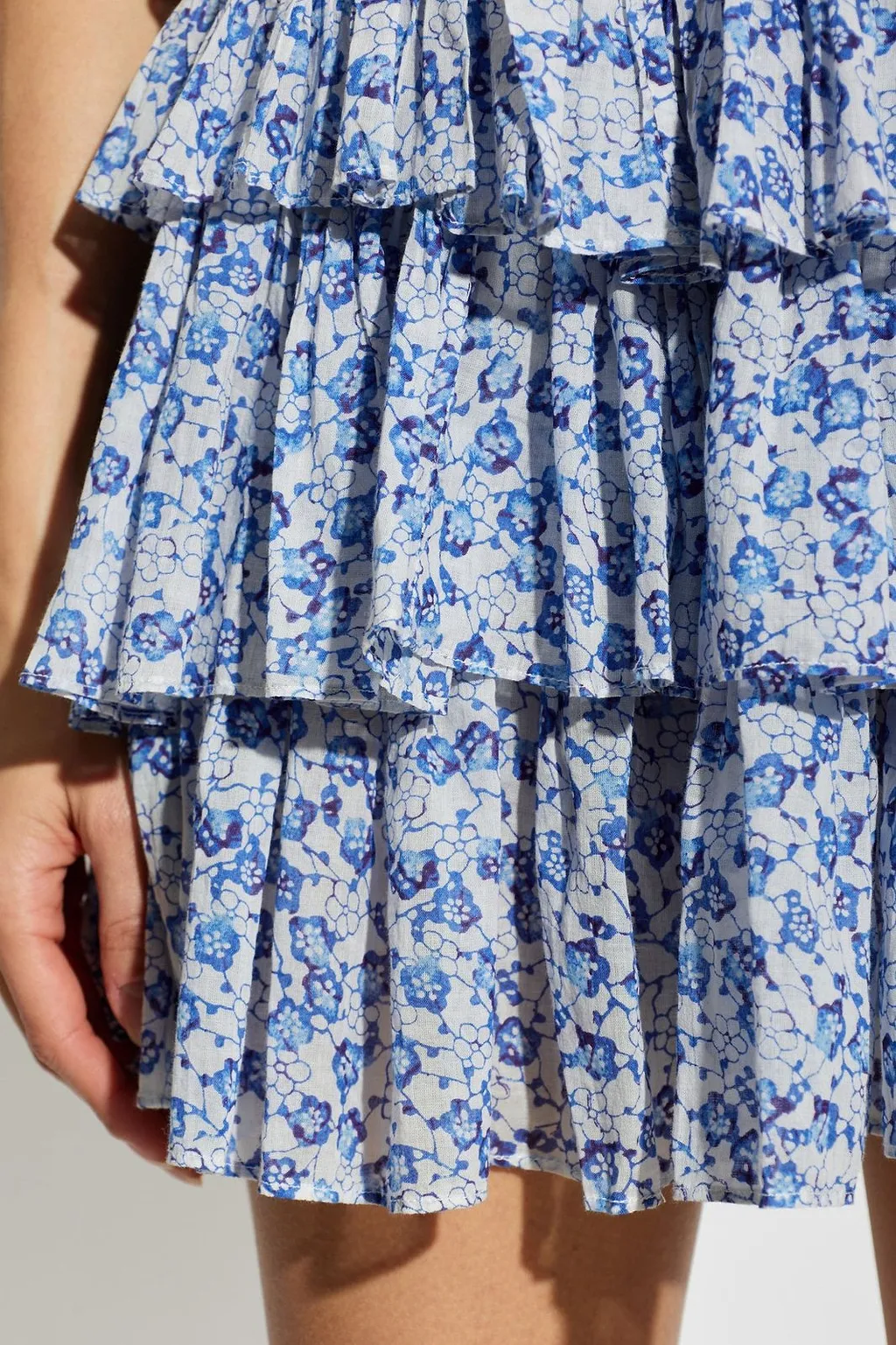 Isabel Marant ÉToile Elodie Ruffled Mini Dress