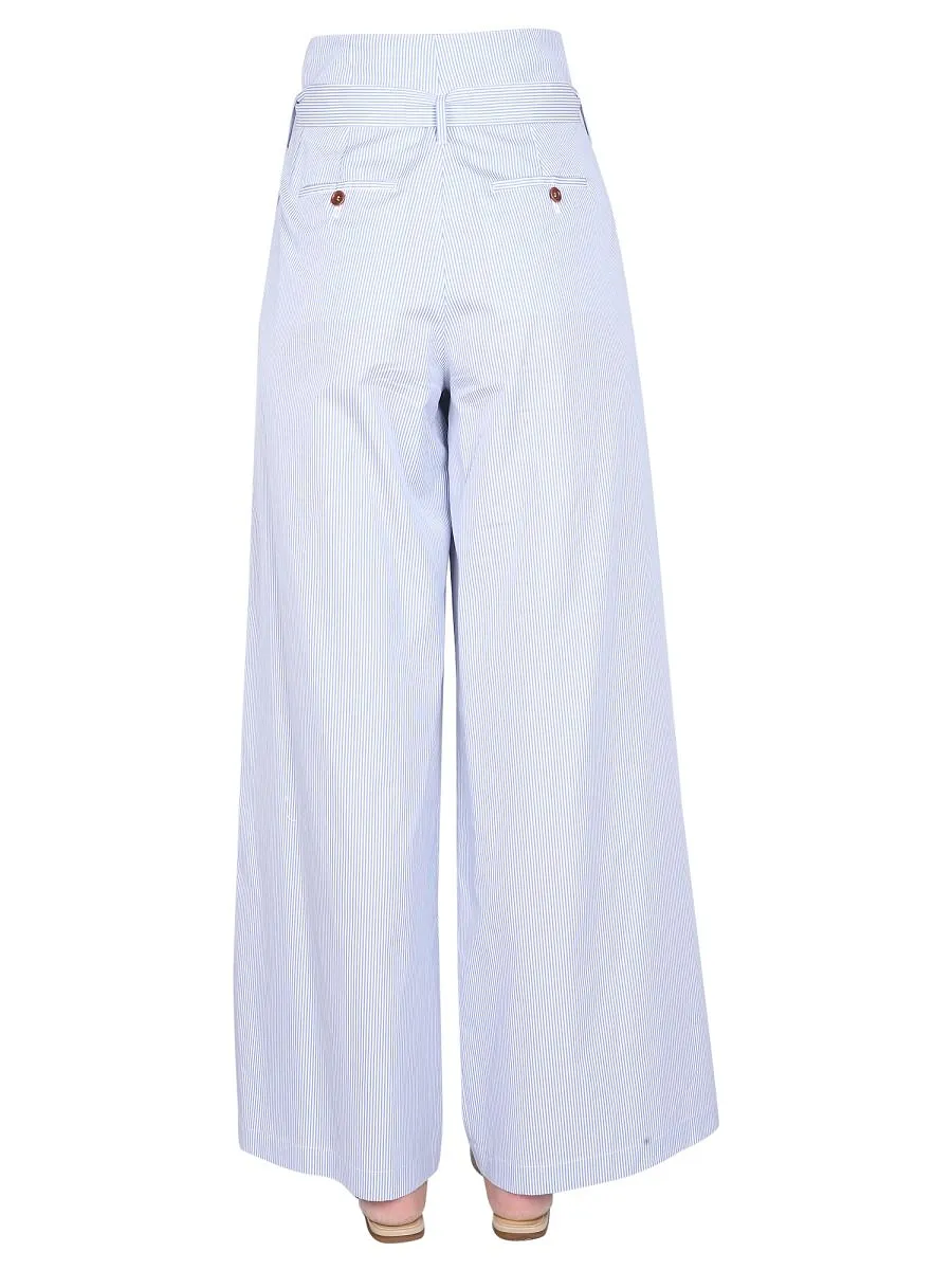 Sophie Wide Leg Tie-Waist Trousers