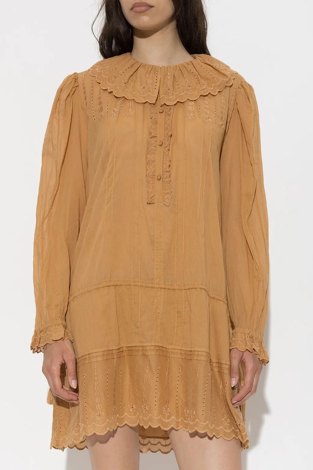 Lenora Broderie Mini Dress