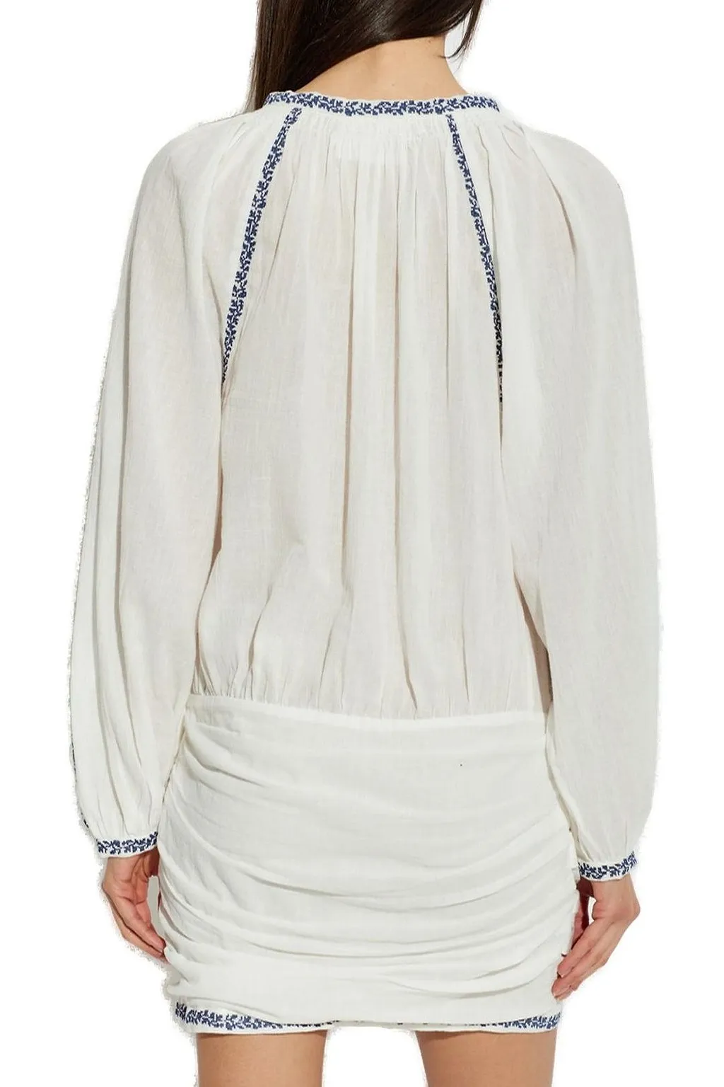 Ludy Embroidered Mini Dress