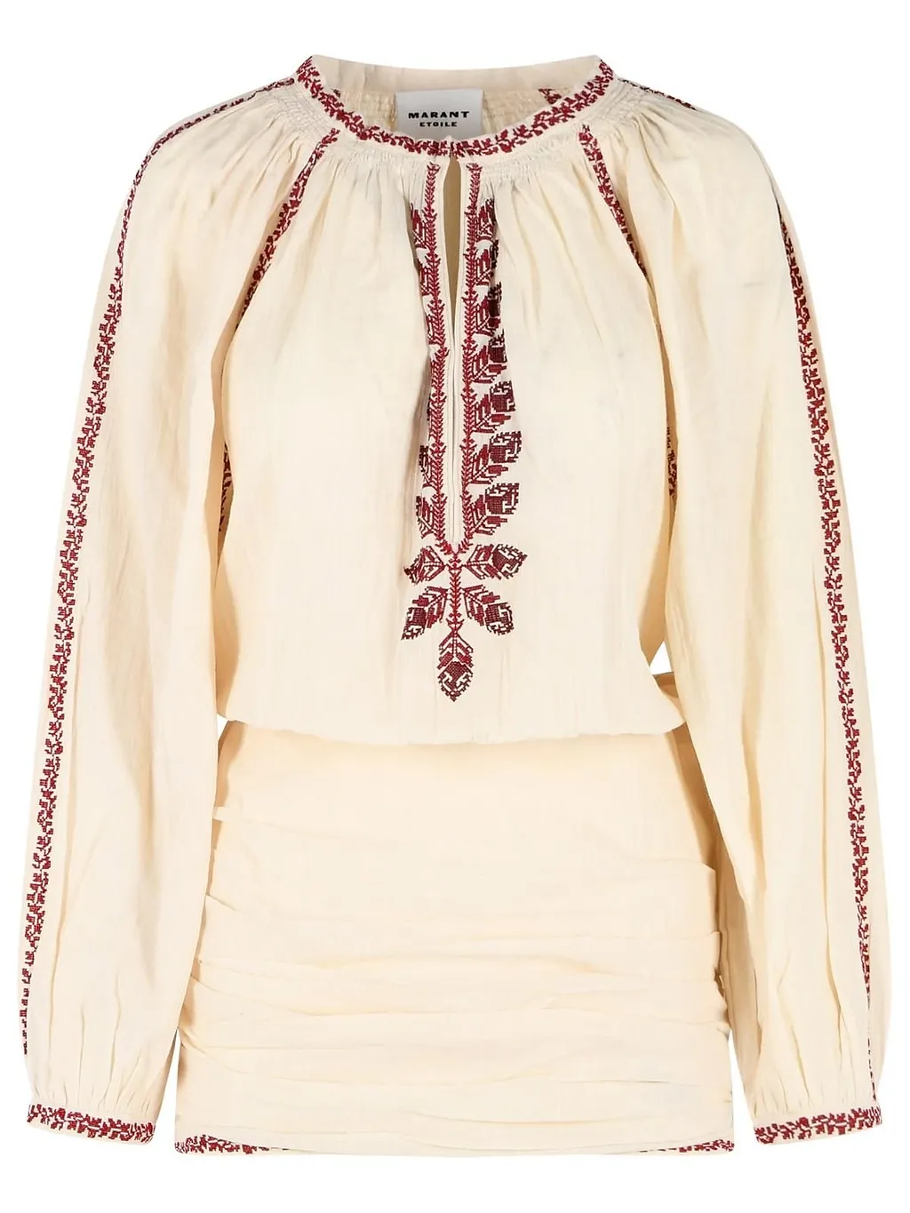 Ludy Embroidered Mini Dress