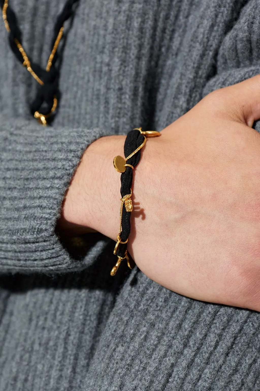 Jil Sander Charm Wrap Bracelet