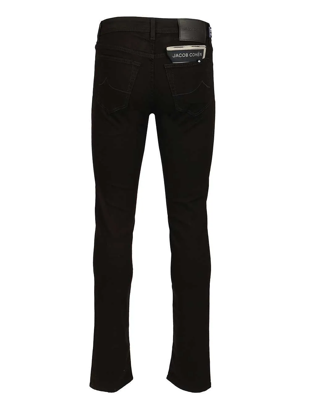 Jacob Cohen Logo Patch Slim Fit Jeans