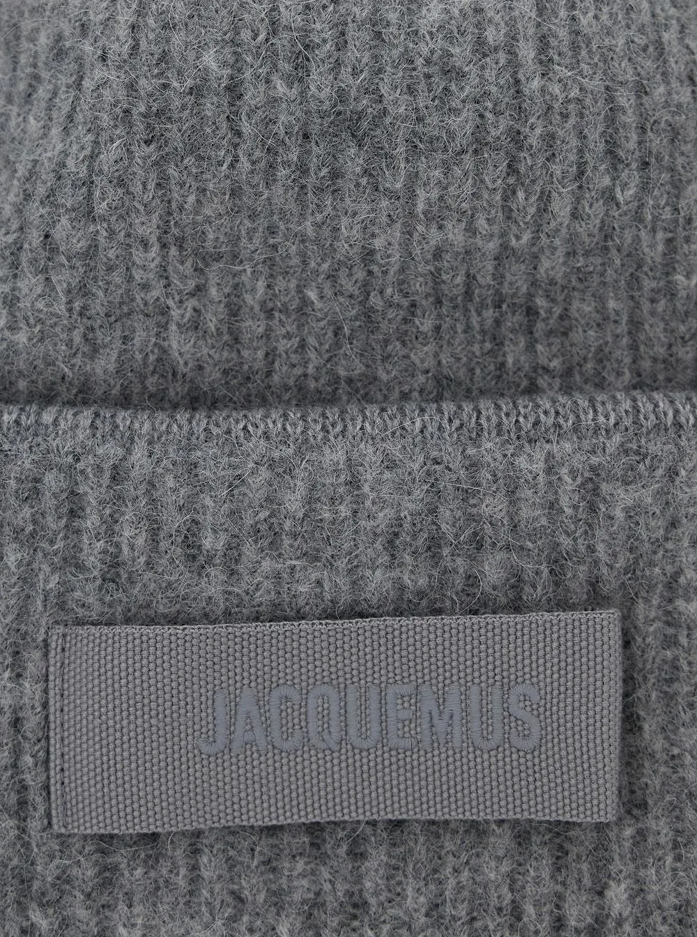 Jacquemus The Gros Grain Logo Patch Beanie