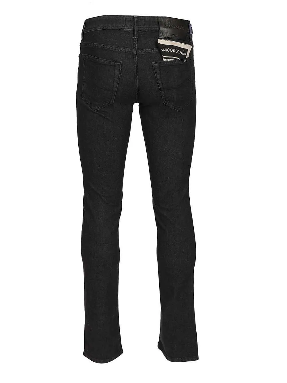 Jacob Cohen Logo Patch Slim Fit Jeans