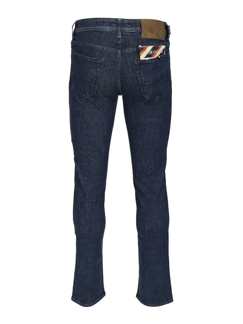 Jacob Cohen Logo Patch Slim Fit Jeans