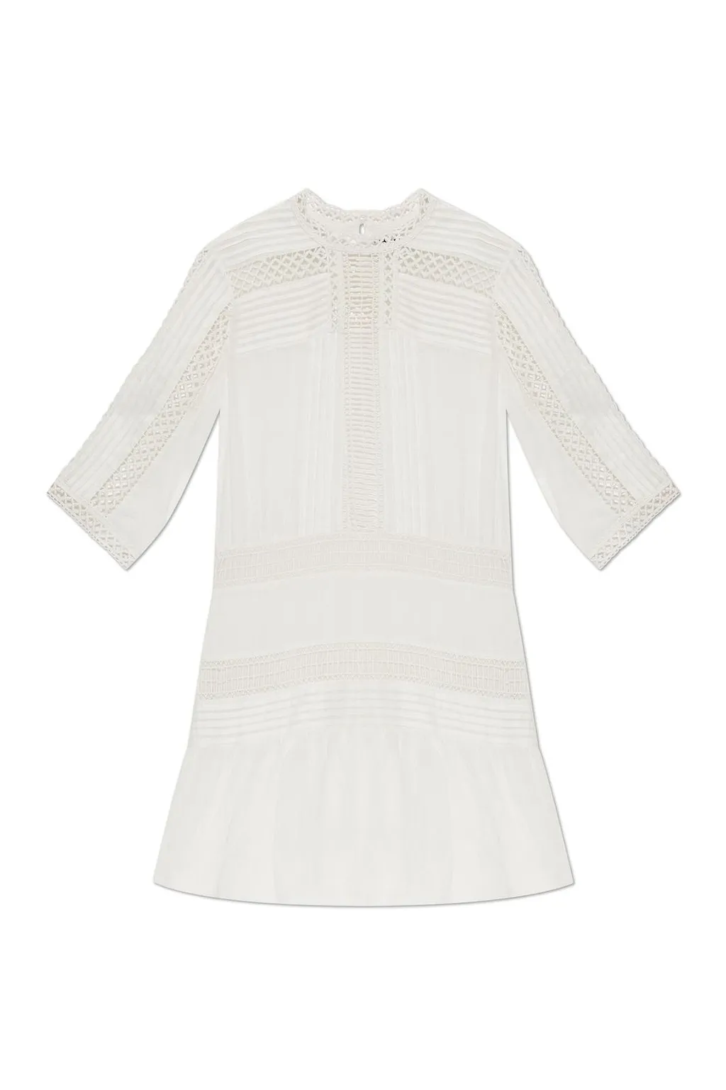 Isabel Marant ÉToile Paige Lace-Trim Mini Dress