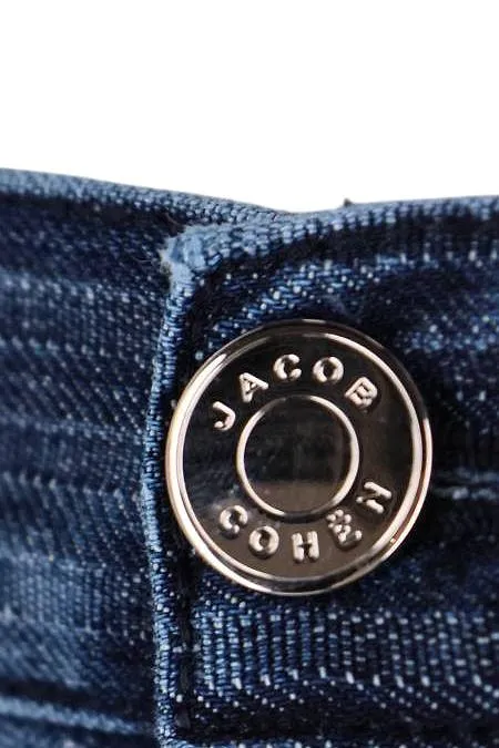Jacob Cohen Logo Patch Straight-Leg Jeans