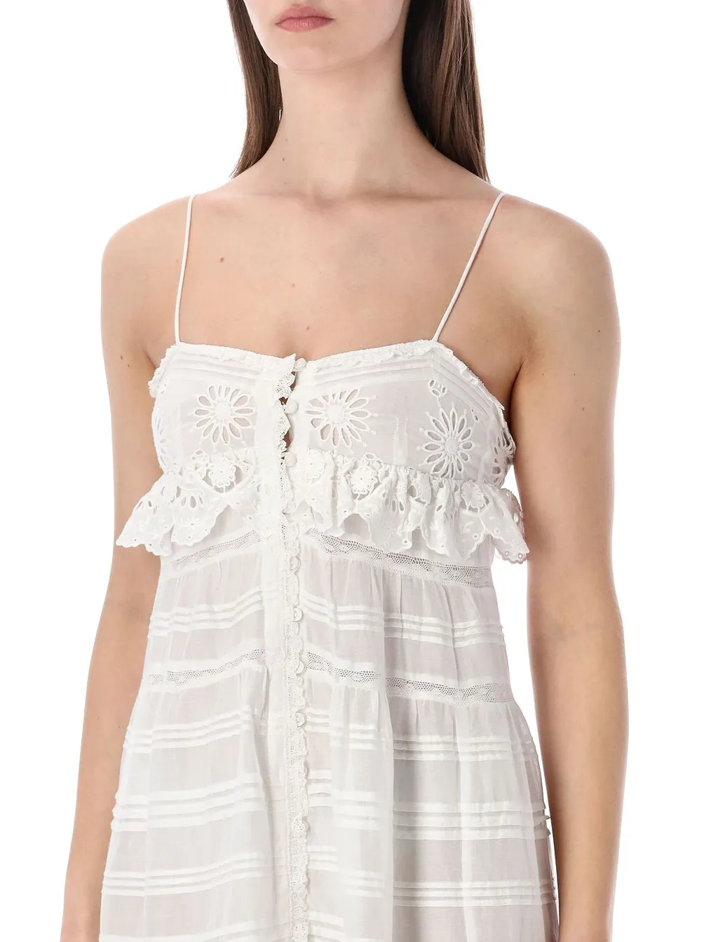 Isabel Marant ÉToile Paule Floral Lace Dress
