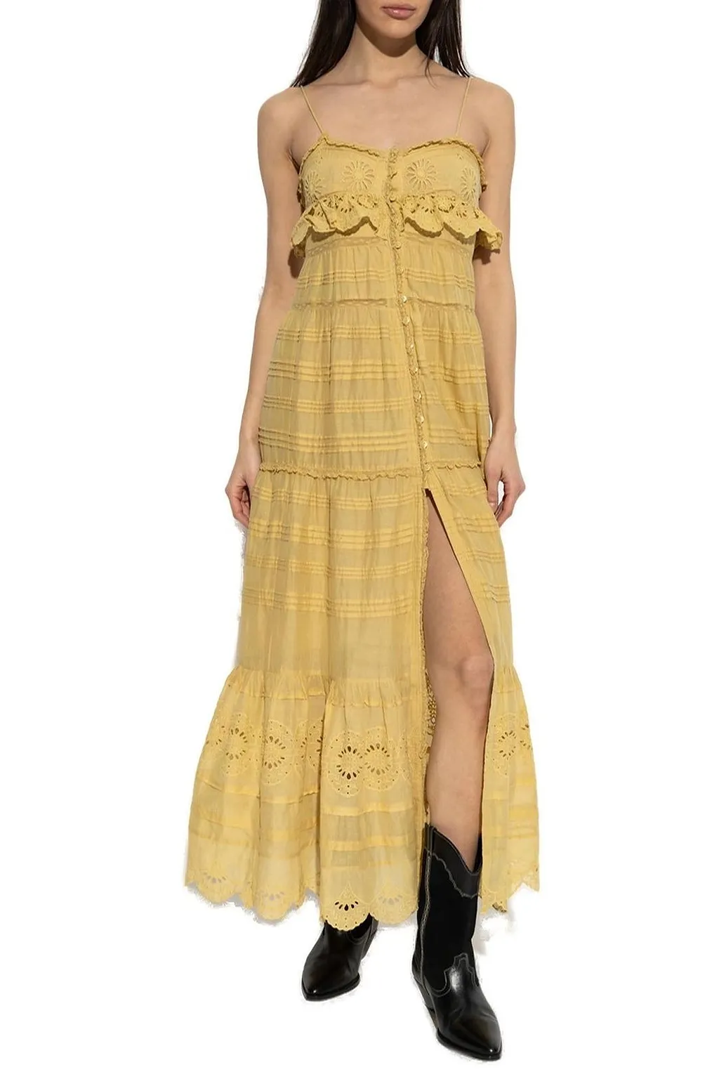 Isabel Marant ÉToile Paule Floral Lace Dress