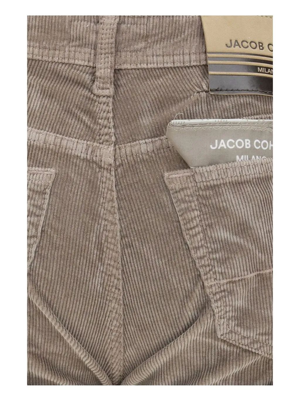 Jacob Cohen Logo Patch Straight Leg Jeans