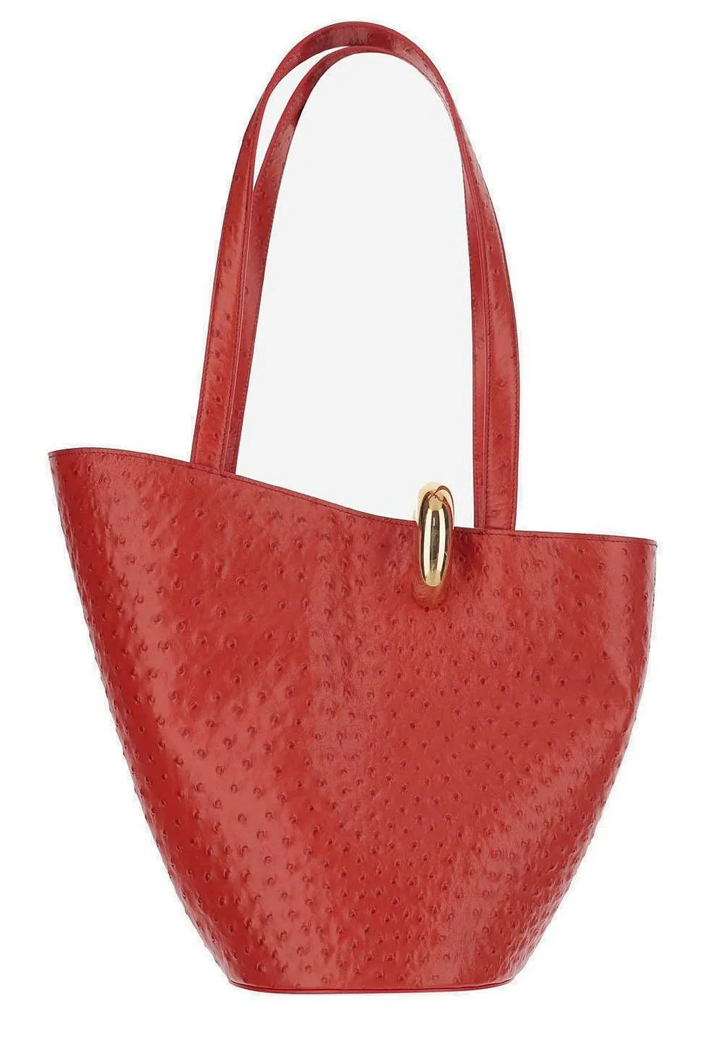 Jacquemus The Medium Bambola Asymmetric Bucket Bag