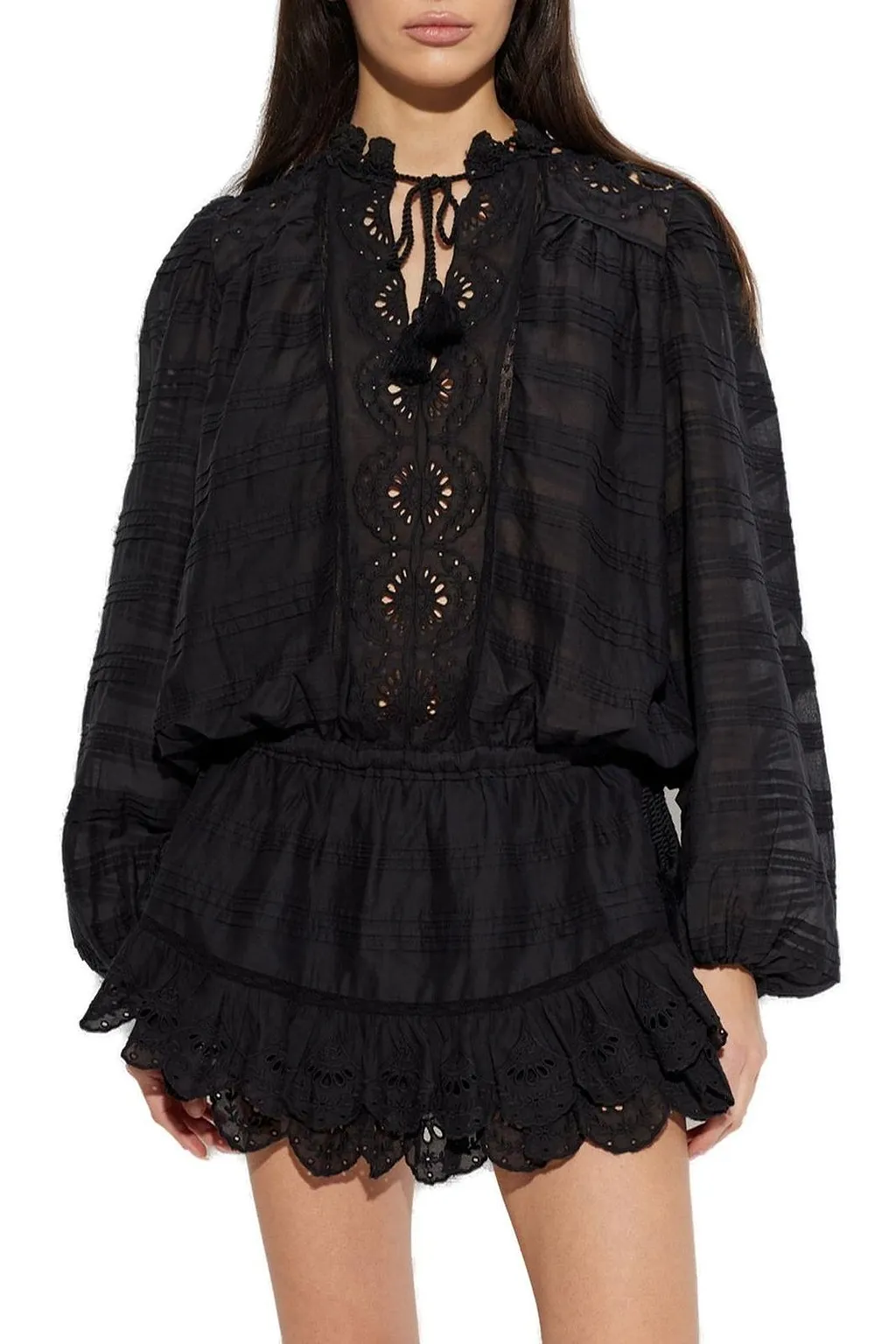 Isabel Marant ÉToile Preya Embroidered Mini Dress