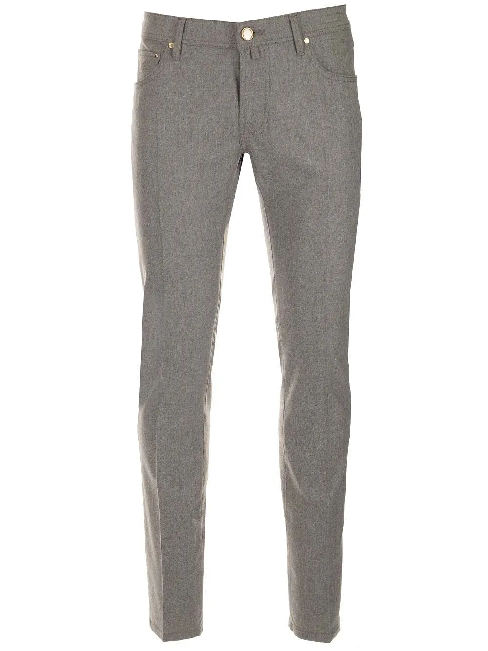 Jacob Cohen Logo Patch Straight-Leg Pants