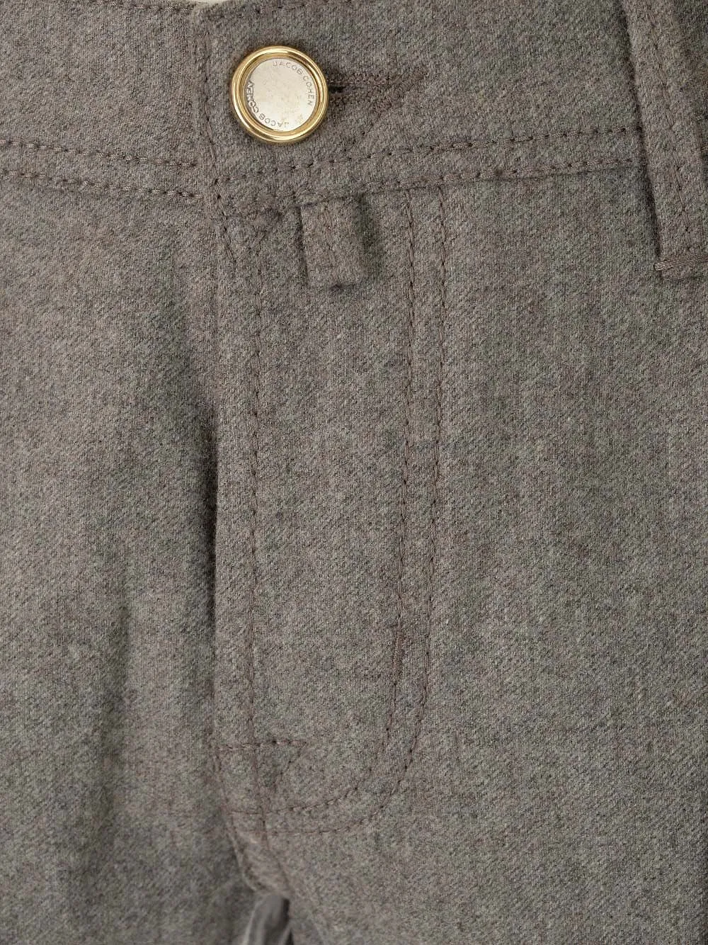 Jacob Cohen Logo Patch Straight-Leg Pants