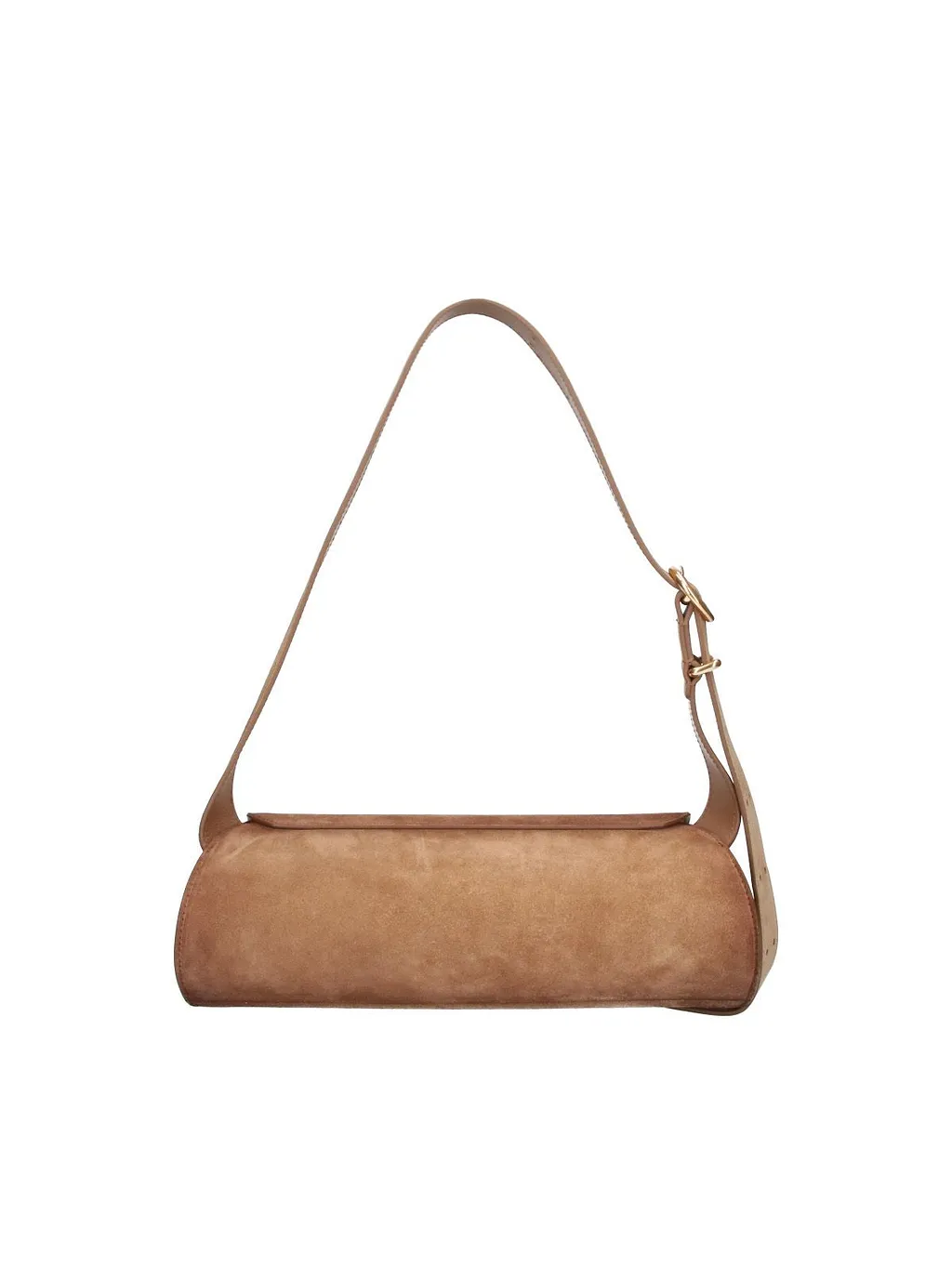 Jil Sander Curved Flap Shoulder Bag
