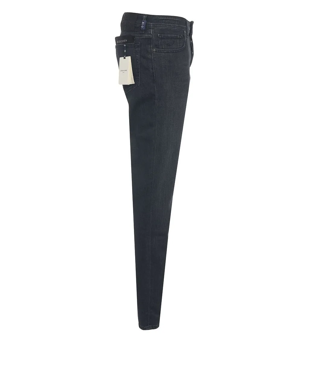 Jacob Cohen Logo Patch Straight-Leg Jeans