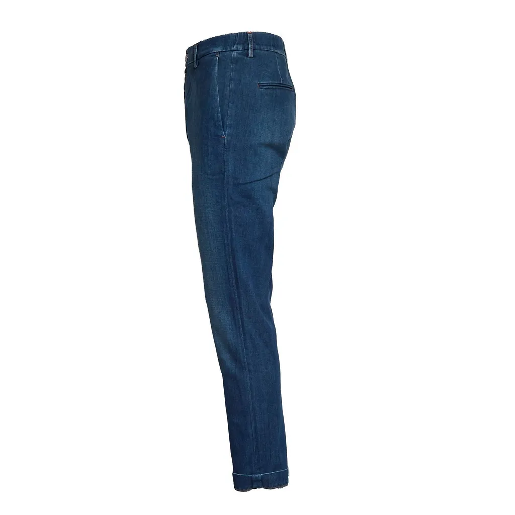 Jacob Cohen Logo Patch Stretch Jeans