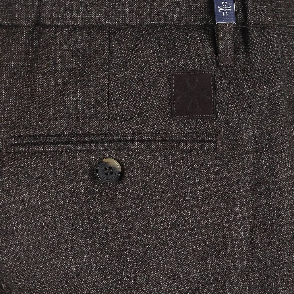 Jacob Cohen Micro-Check Patterned Tailored Pants