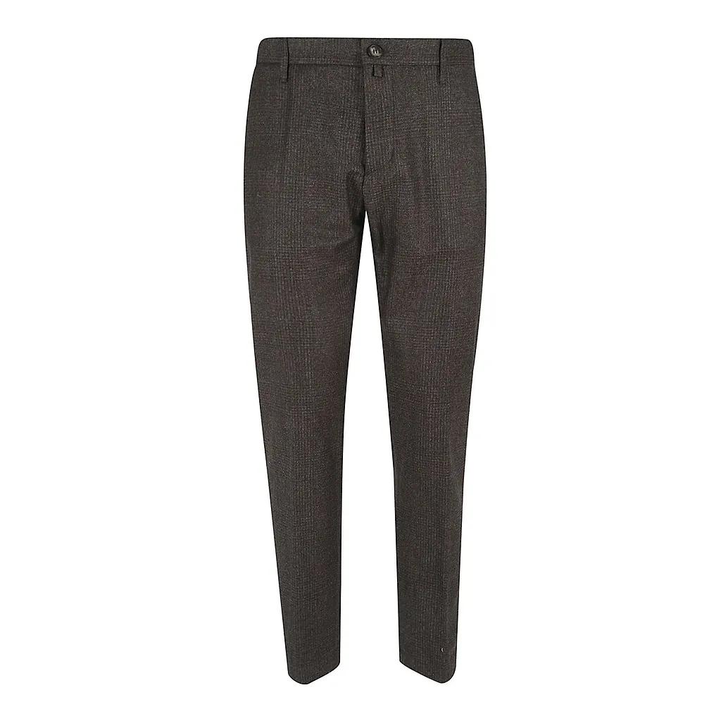 Jacob Cohen Micro-Check Patterned Tailored Pants